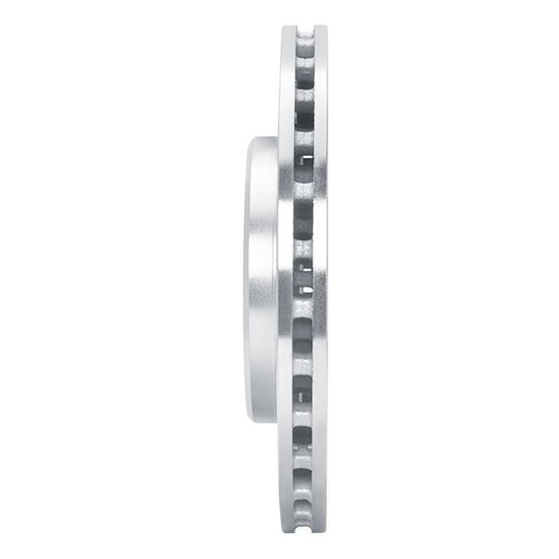 Mercedes-Benz B200 Brake Rotor (1) - Front Right - R1 Concepts - Drilled & Slotted - Silver - `06-`11